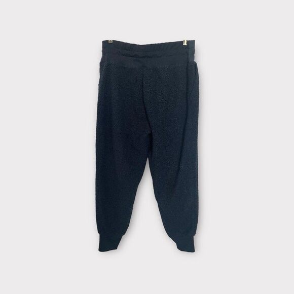Nike Sportswear NEW XL Women's Jogger Sherpa Fleece Dark Navy NSW No Tags - Picture 4 of 6